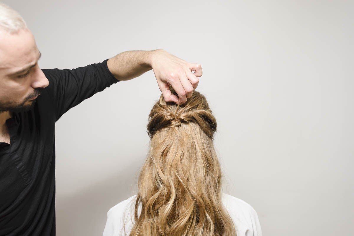 Summer Bohemian Rolls Tutorial Step 8 Kerastase